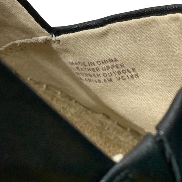 Michael Kors - Lola Espadrille, EUC, size 9.5, black with white flowers - Picture 12 of 12